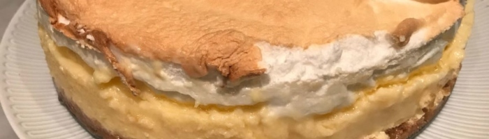 Tarta de limón y merengue express