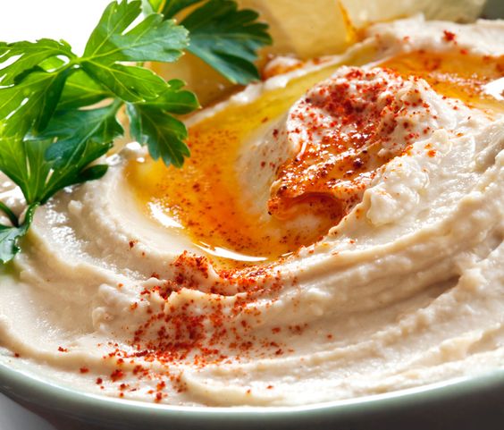 Humus de garbanzos