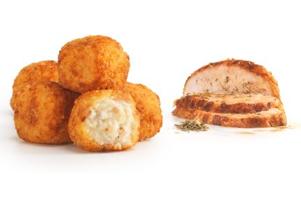croquetas de pollo asado