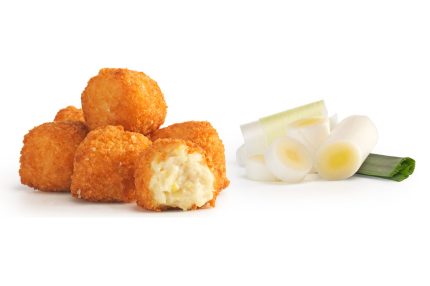 croquetas de puerro