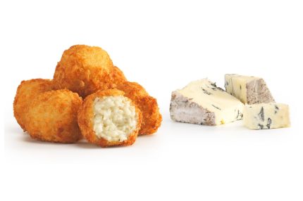 croquetas de queso azul